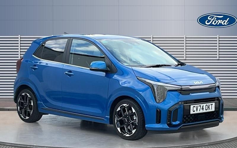 Blue Used 2024 Kia Picanto GT-Line S Hatchback | £17,994 (A bit pricey) - Image 1/4