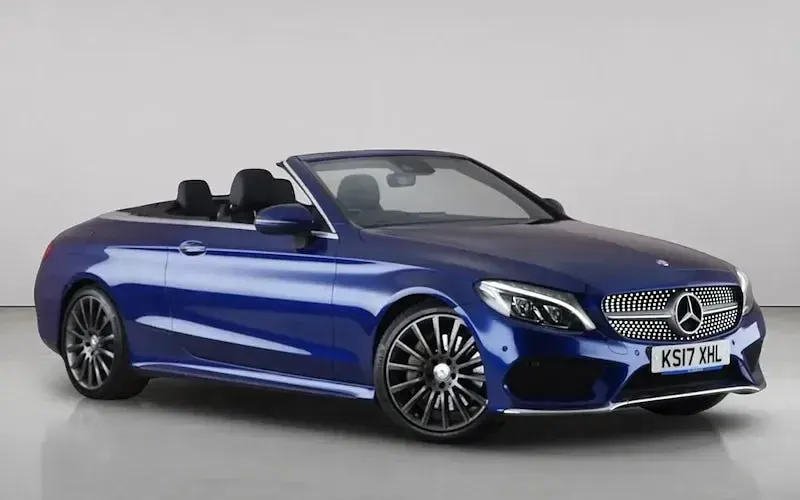 Used Mercedes C250 AMG line 204 HP (150 kW) 2017 Cabriolet
