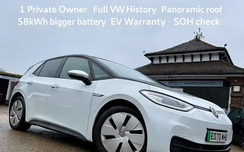 Used VW ID.3 Pro 150 kW (204 HP) 2020 Hatchback