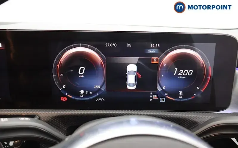 Used Mercedes CLA250 AMG Line Premium 224 HP (164 kW) 2021 Blue Coupe