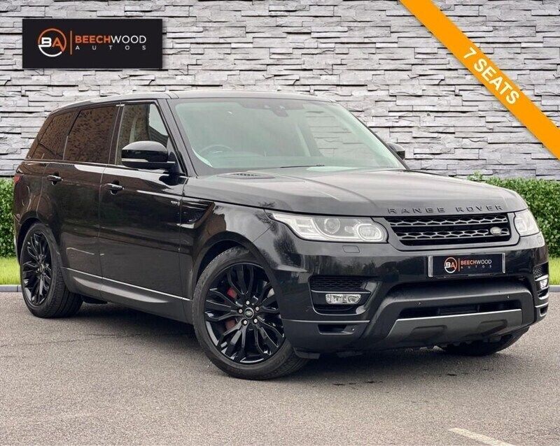 Black Used 2018 Land Rover Range Rover Sport HSE Dynamic SUV | £25,000 (A bit pricey) - Image 1/4