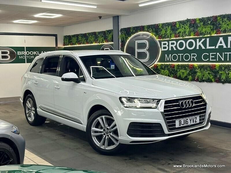 White Used 2016 Audi Q7 S-Line SUV | £19,985 (Fair price) - Image 1/3