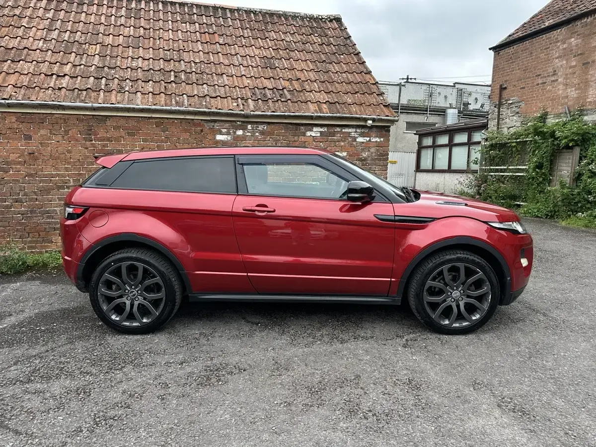 Used Land Rover Range Rover evoque Dynamic 2012 Red SUV