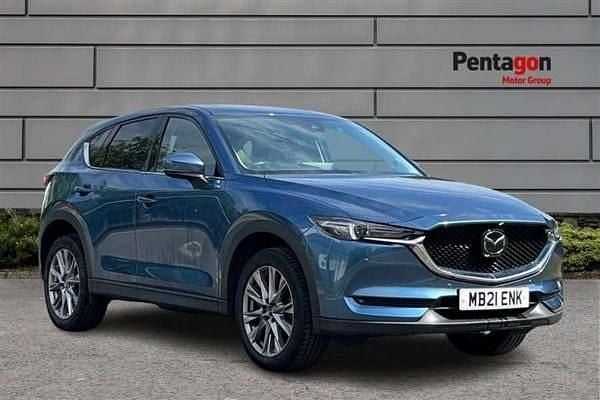 Blue Used 2021 Mazda CX-5 Inclusive SUV | £19,950 (Good price) - Image 1/4