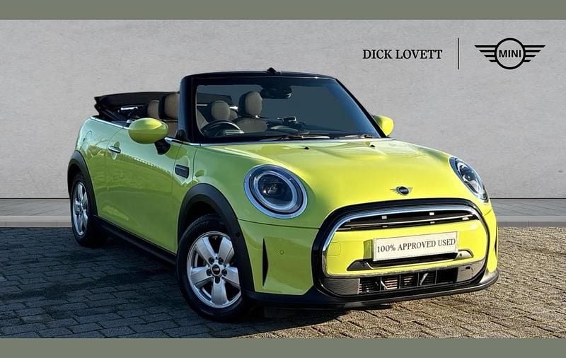 Used Mini Cooper Cabriolet Classic 134 HP (98 kW) 2022 Yellow Cabriolet