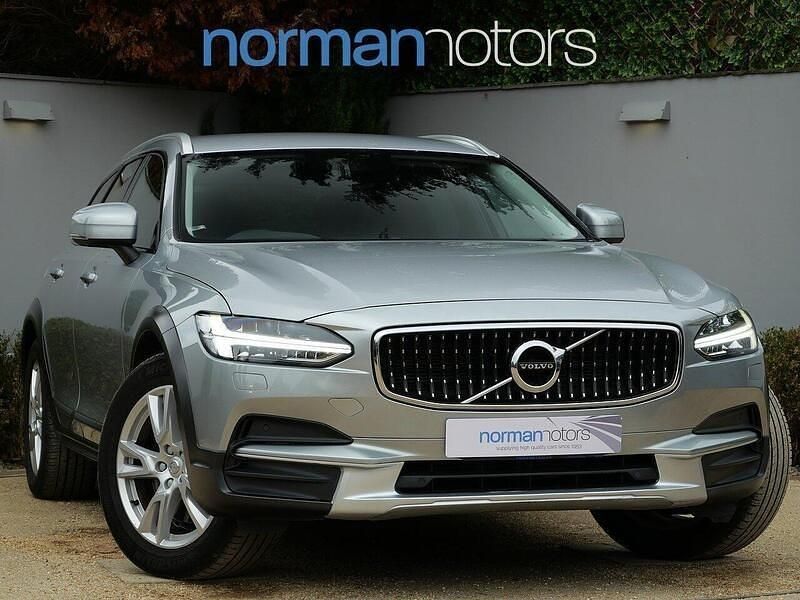 Silver Used 2018 Volvo V90 CC Pro Estate | £21,495 (Fair price) - Image 1/3