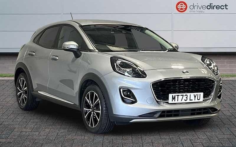Silver Used 2023 Ford Puma Gen-E Titanium Hatchback | £15,000 (Good price) - Image 1/4