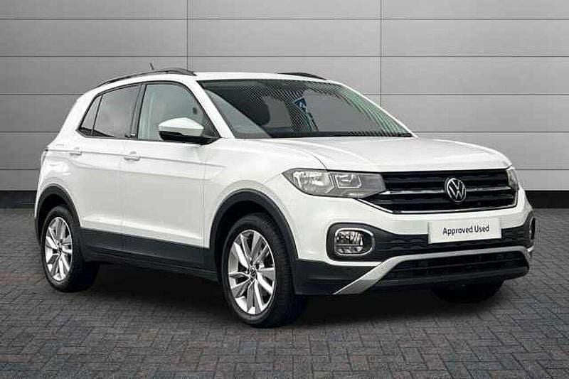 White Used 2022 VW T-Cross Active SUV | £14,850 (Fair price) - Image 1/4