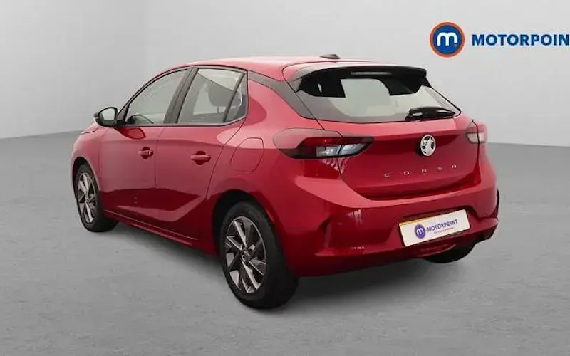 Used Vauxhall Corsa Design Edition 75 HP (55 kW) 2023 Red Hatchback