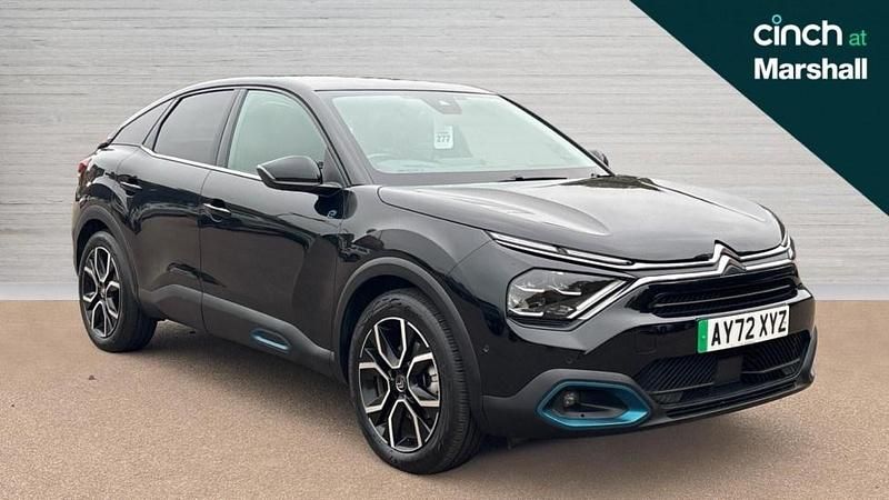 Black Used 2022 Citroën e-C4 Shine Hatchback | £11,925 (Fair price) - Image 1/4