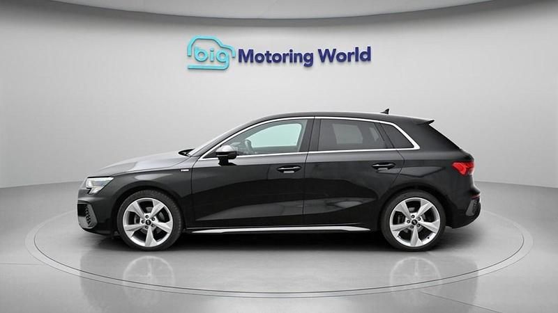 Used Audi A3 Sportback S-Line 150 HP (110 kW) 2023 Black Hatchback