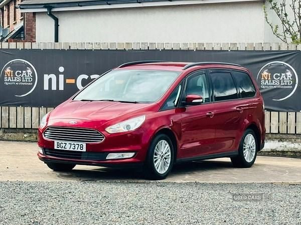 Used Ford Galaxy Zetec 150 HP (110 kW) 2016 Red MPV