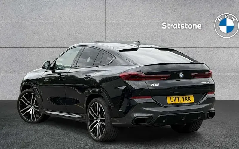 Used BMW X6 M Sport 340 HP (250 kW) 2021 Black SUV