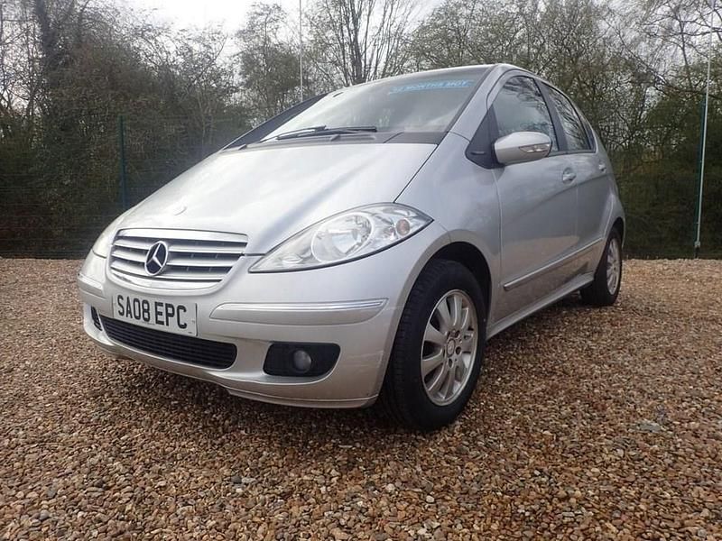 Used Mercedes A150 Elegance 95 HP (69 kW) 2008 Silver Hatchback