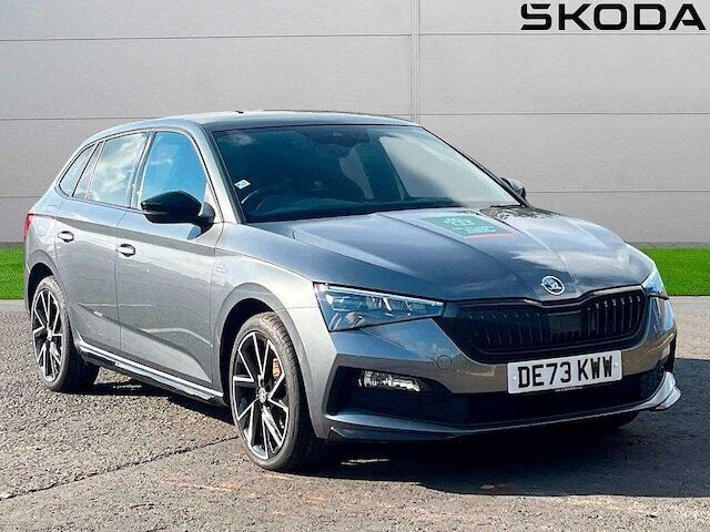 Graphite grey metallic Used 2023 Skoda Scala Monte Carlo Hatchback | £18,309 (Fair price) - Image 1/4