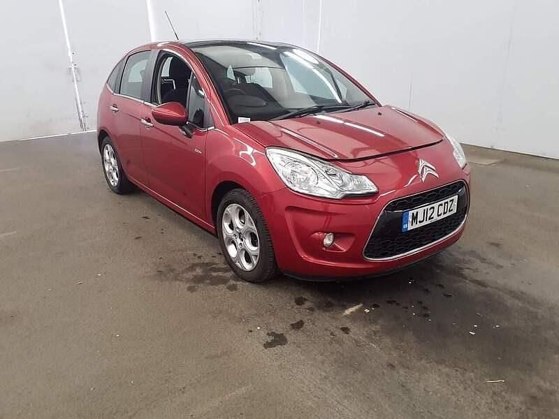 Red Used 2012 Citroën C3 Exclusive Hatchback | £3,999 (Fair price) - Image 1/4