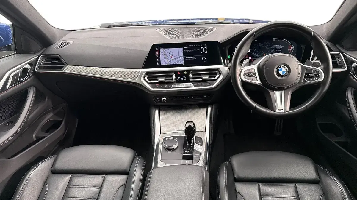Used BMW 420 Coupé M Sport 181 HP (133 kW) 2023 Blue Coupe