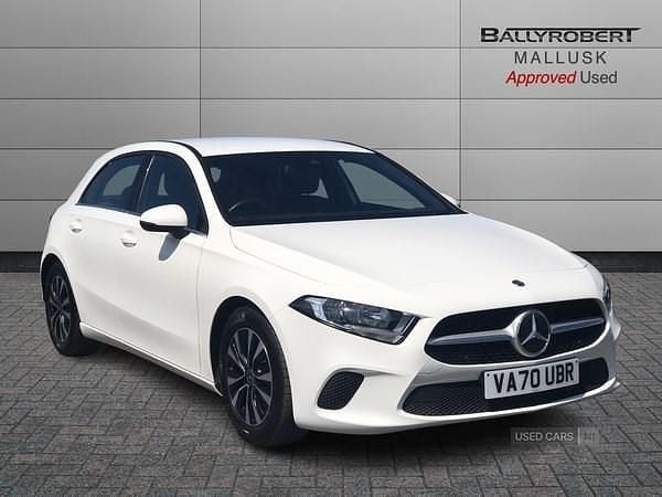 White Used 2020 Mercedes A180 SE Hatchback | £17,295 (Good price) - Image 1/4