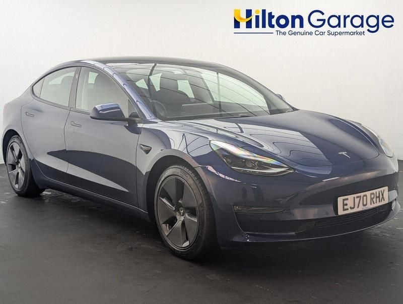 Blue Used 2020 Tesla Model 3 Long Range AWD Sedan | £17,500 (Fair price) - Image 1/4