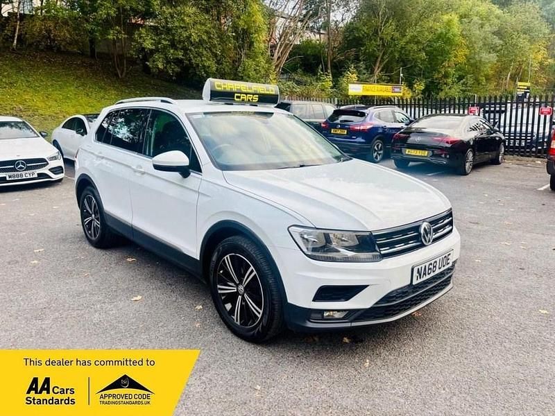 White Used 2018 VW Tiguan SE SUV | £13,000 (Good price) - Image 1/4