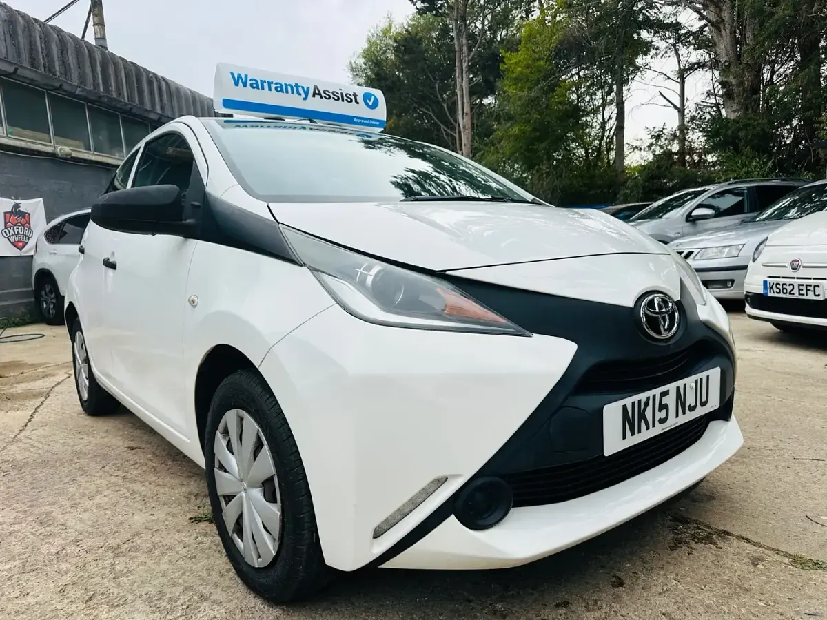 Used Toyota Aygo 2015 White Hatchback