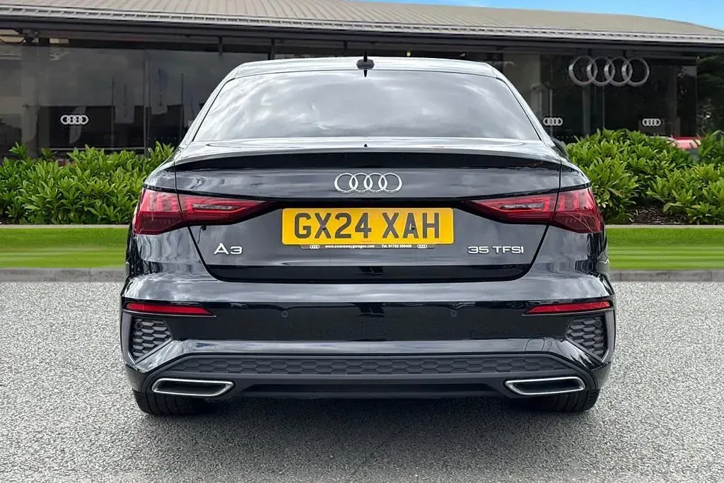 Used Audi A3 S-Line 150 HP (110 kW) 2024 Black Sedan