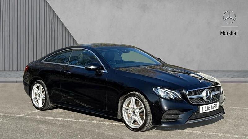 Used Mercedes E220 AMG Line Premium 194 HP (142 kW) 2018 Black