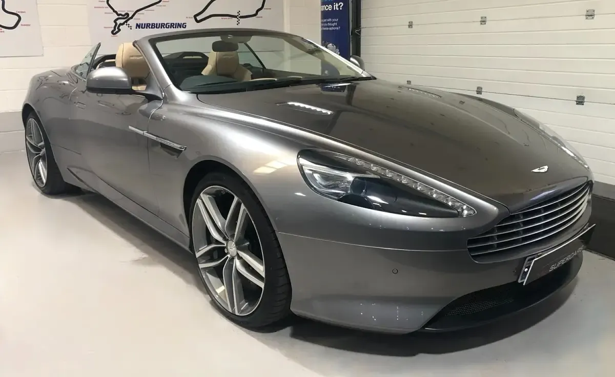 Used Aston Martin Virage 497 HP (365 kW) 2011 Silver Cabriolet