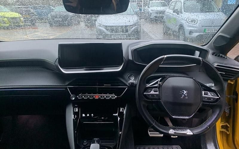 Used Peugeot e-208 GTi 100 kW (136 HP) 2022 Yellow Hatchback