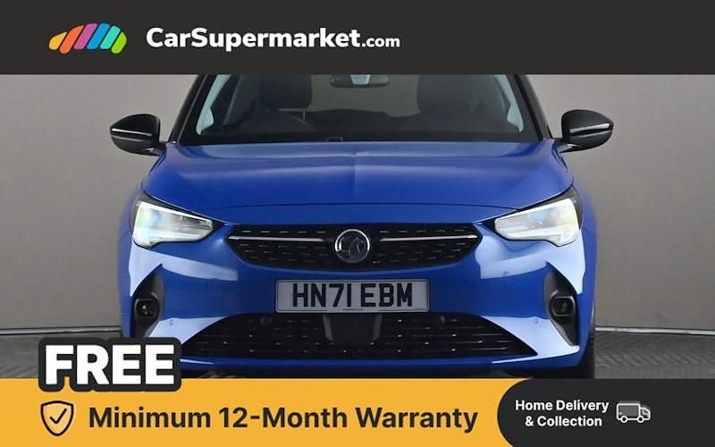 Used Vauxhall Corsa-e Elite 100 kW (136 HP) 2020 Blue Hatchback