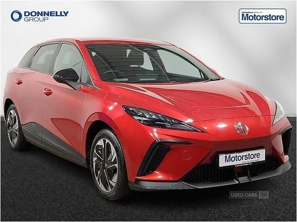 Red Used 2022 MG MG4 EV SE Hatchback | £12,985 (Fair price) - Image 1/4