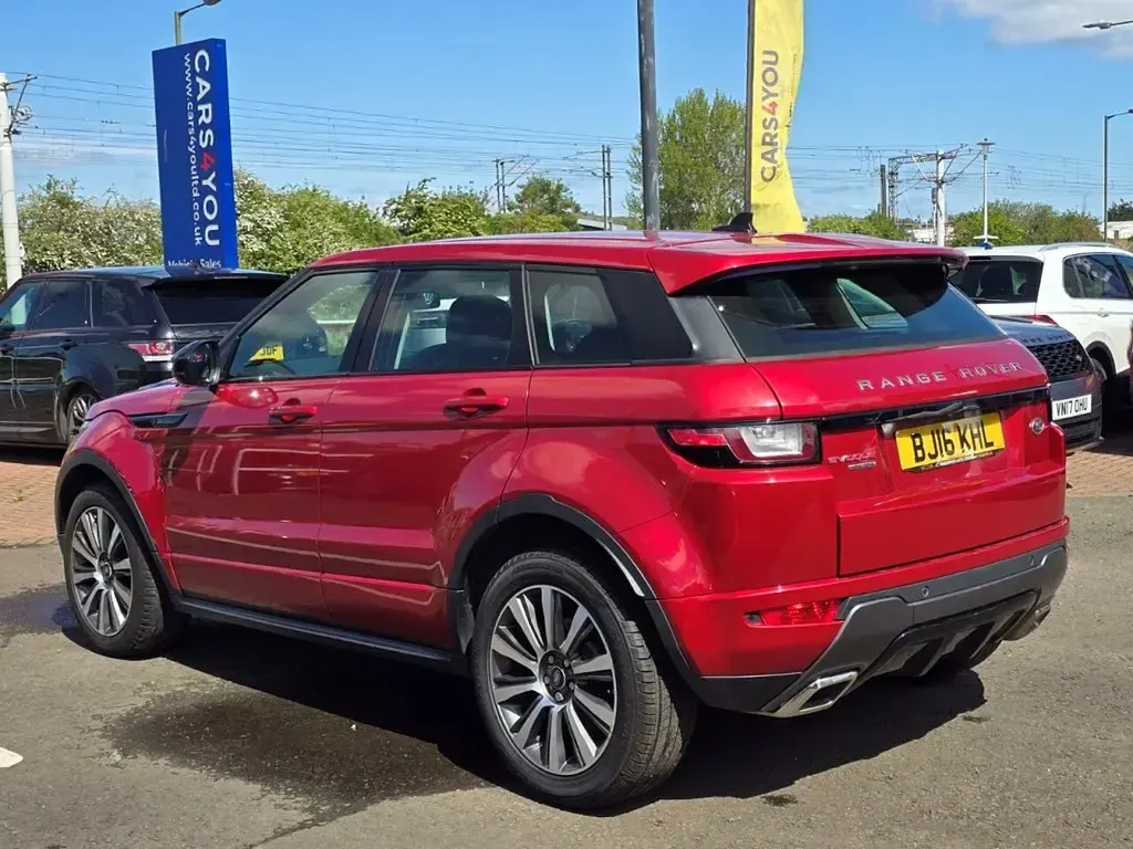 Used Land Rover Range Rover evoque HSE Dynamic 180 HP (132 kW) 2016 Red SUV
