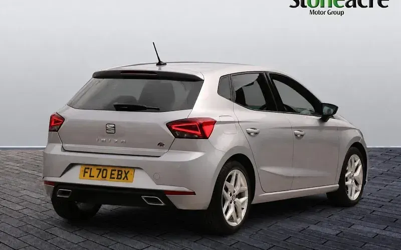 Used Seat Ibiza FR 95 HP (69 kW) 2020 Silver Hatchback