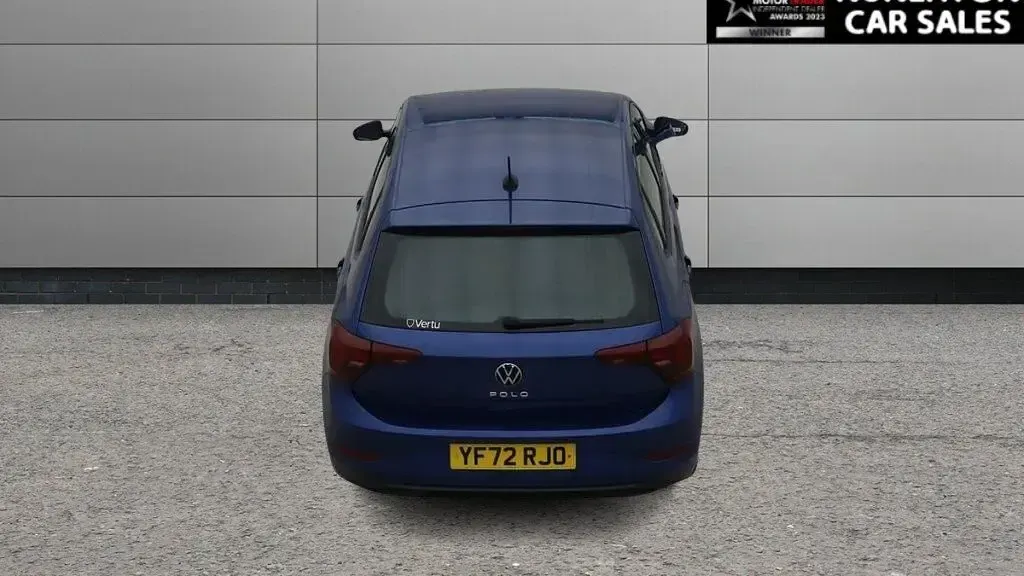 Used VW Polo Life 95 HP (69 kW) 2022 Blue Hatchback