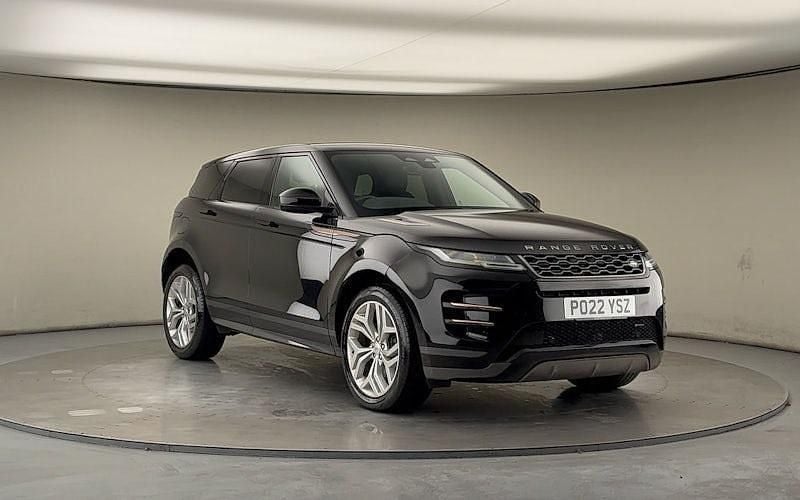 Santorini black Used 2022 Land Rover Range Rover evoque SE Dynamic SUV | £25,550 (Good price) - Image 1/4