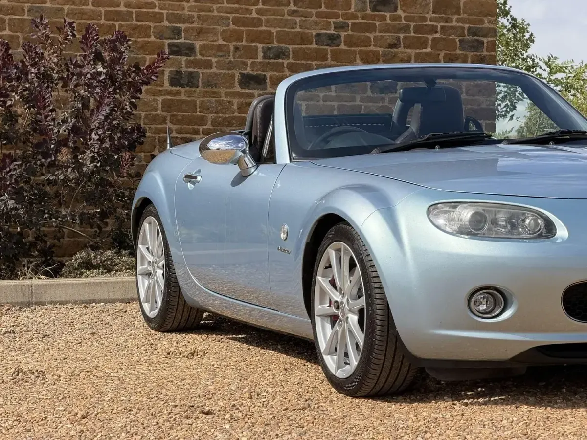 Used Mazda MX5 160 HP (117 kW) 2008 Blue Cabriolet