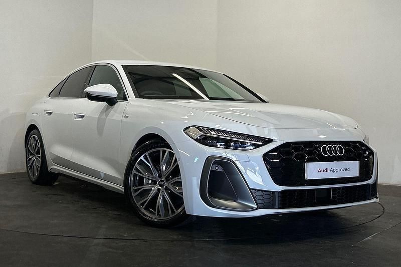 White Used 2025 Audi A5 S-Line Coupe | £36,700 (Expensive) - Image 1/3