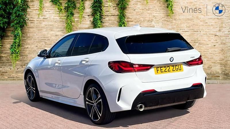 Used BMW 118 M Sport 136 HP (100 kW) 2022 White Hatchback
