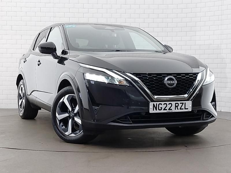 Black Used 2022 Nissan Qashqai N-Connecta SUV | £17,998 (Fair price) - Image 1/4