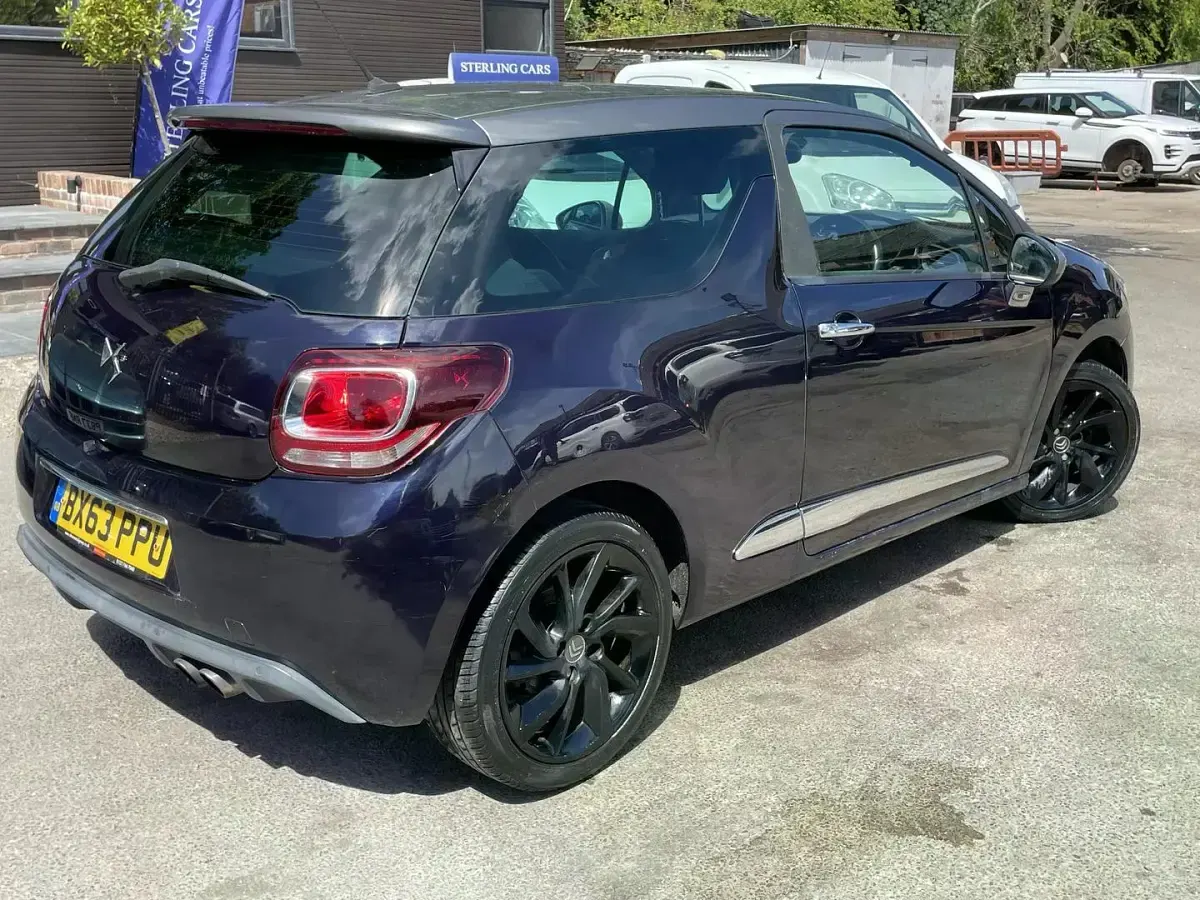 Used Citroën DS3 115 HP (84 kW) 2013 Blue Hatchback