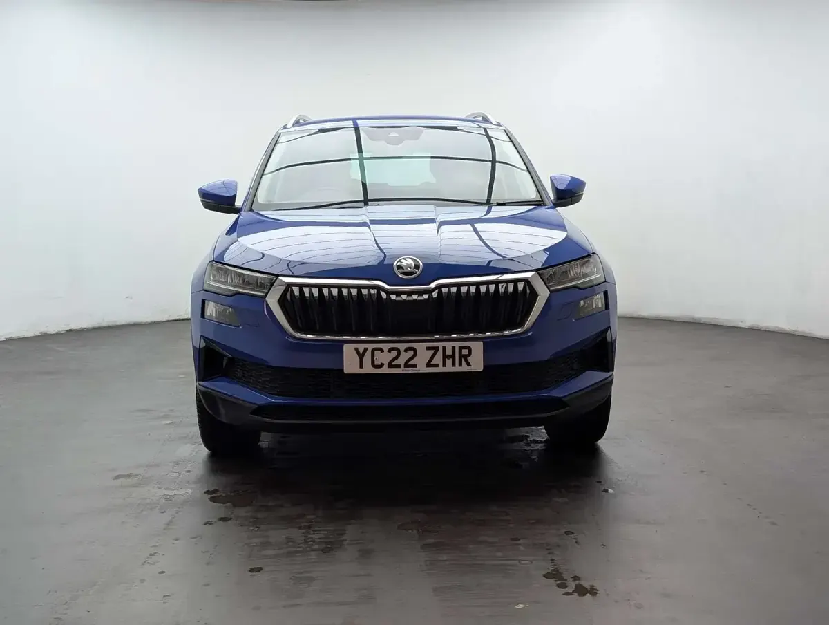 Used Skoda Karoq SE L 150 HP (110 kW) 2022 Blue SUV