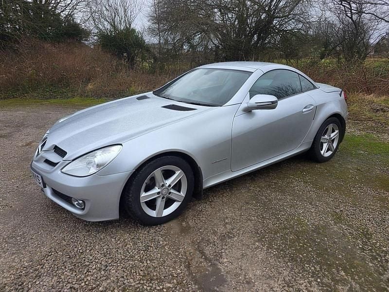 Used Mercedes SLK200 184 HP (135 kW) 2009 Silver Cabriolet