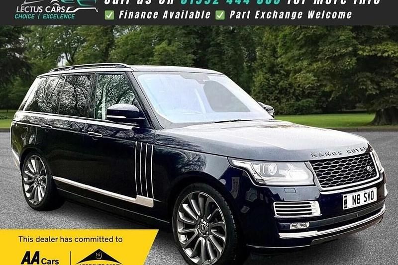 Black Used 2015 Land Rover Range Rover SVAutobiography SUV | £36,990 (Fair price) - Image 1/1