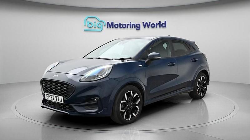 Used Ford Puma ST-Line X 125 HP (91 kW) 2022 Blue SUV