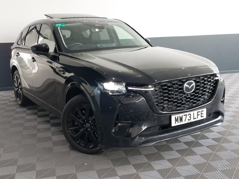 Black Used 2023 Mazda CX-60 Homura-Line SUV | £31,498 - Image 1/4