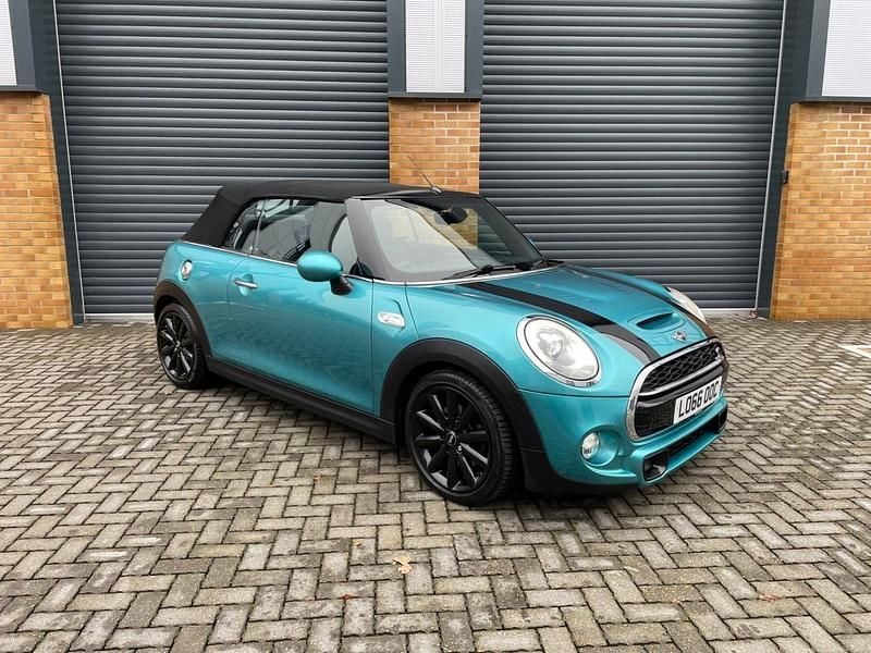 Used Mini Cooper S Cabriolet 2016 Turquoise Cabriolet