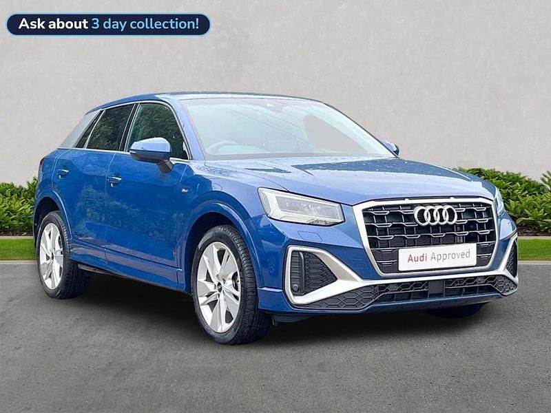 Used Audi Q2 S-Line 150 HP (110 kW) 2024 Blue SUV