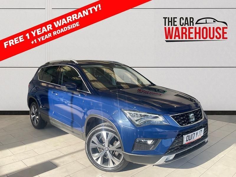 Blue Used 2017 Seat Ateca Ecomotive SUV | £10,999 (Fair price) - Image 1/4