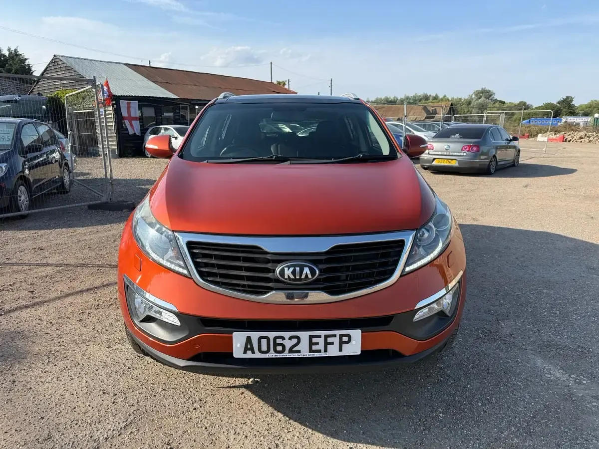 Used Kia Sportage 115 HP (84 kW) 2012 Orange SUV
