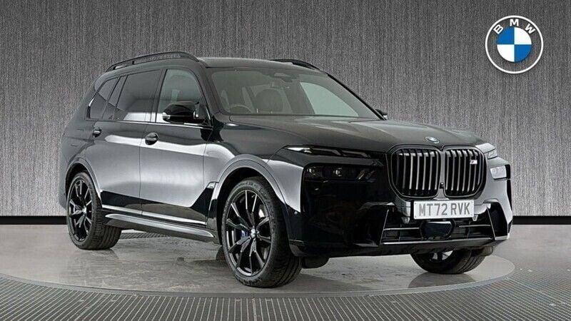 Black Used 2023 BMW X7 M Sport SUV | £74,999 (Good price) - Image 1/4